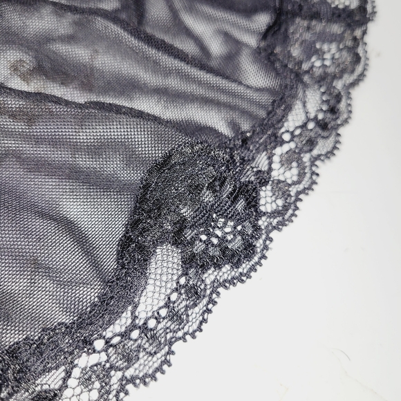 * ADORE ME medium Nighty stretch lace floral sexy sheer fabric adjustable strap - Picture 8 of 8